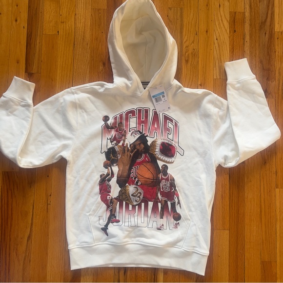 Air Jordan Flight Graphic Michael Jordan Hoodie Mens Medium HJ4396-133 - Picture 3 of 7